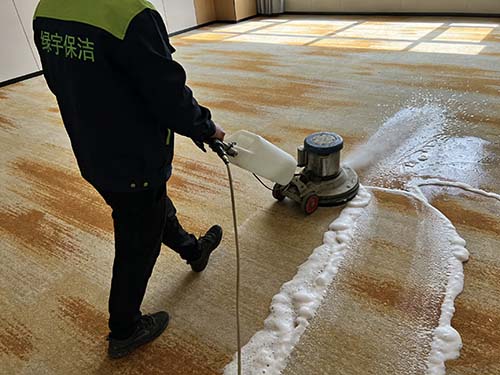 地毯清洗施工