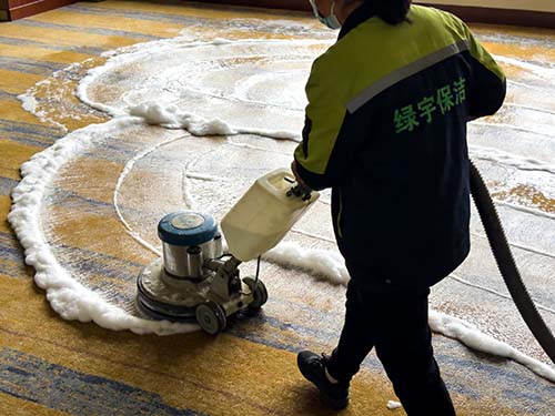 地毯清洗施工