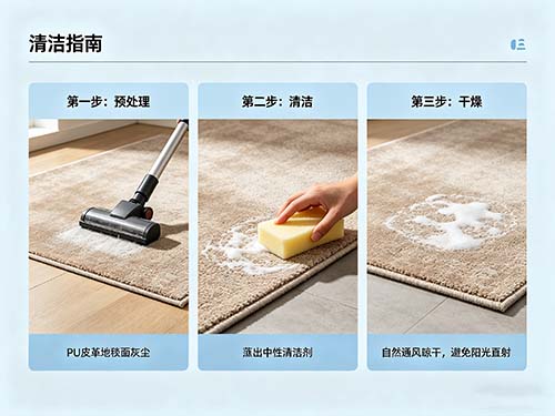 PU皮革地毯清洗