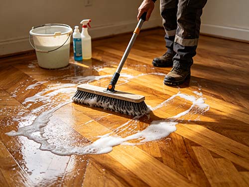 木地板清洗
