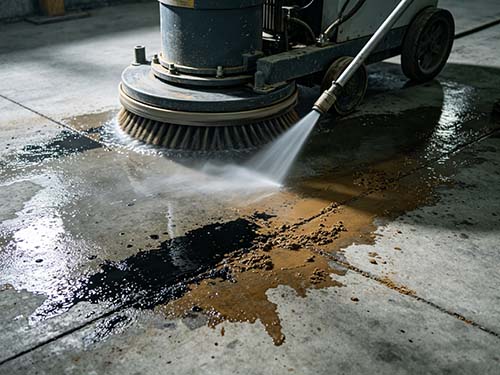 水泥地面清洗